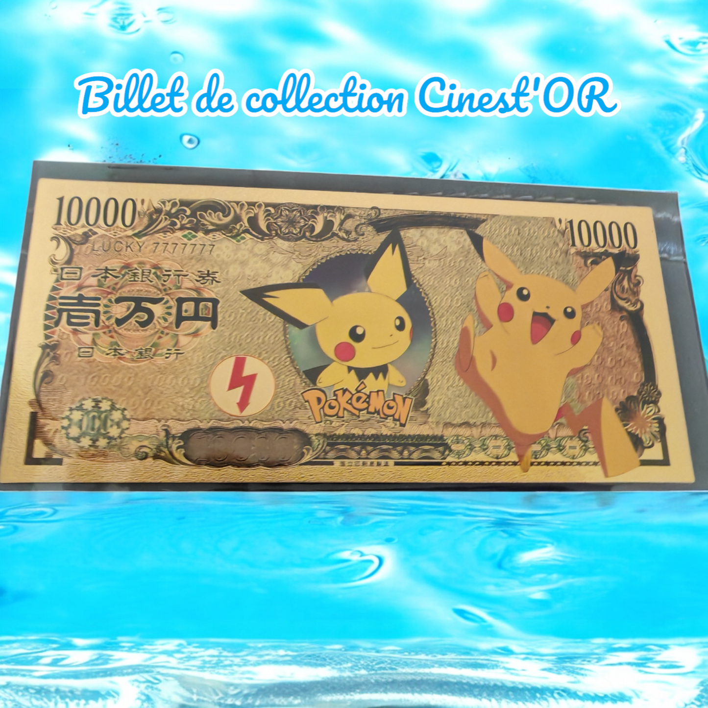 Billet Cinest'OR - POKEMON