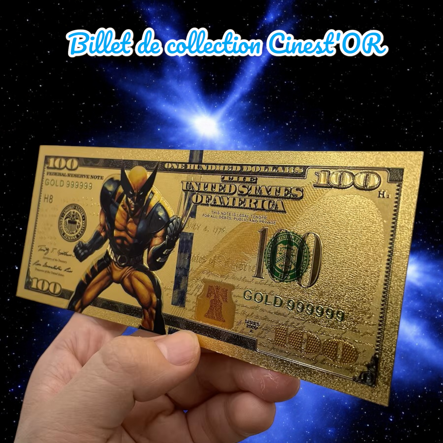 Billet Cinest'OR - MARVEL