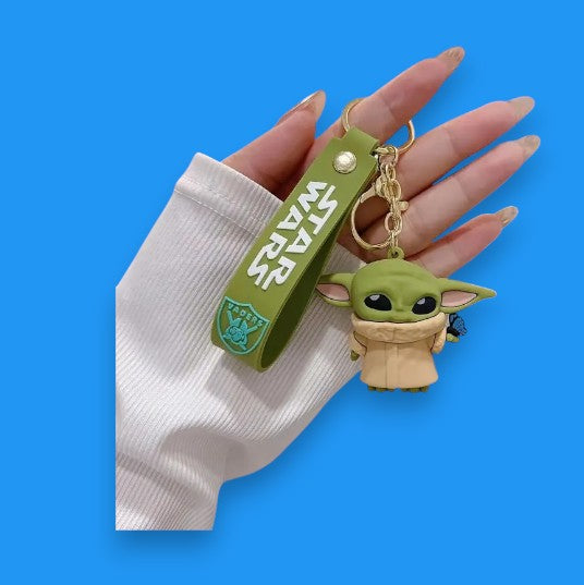 Porte Clef 3D - Star Wars - Yoda (Papillon)
