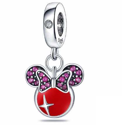 Bijou "Charm" Tête Minnie