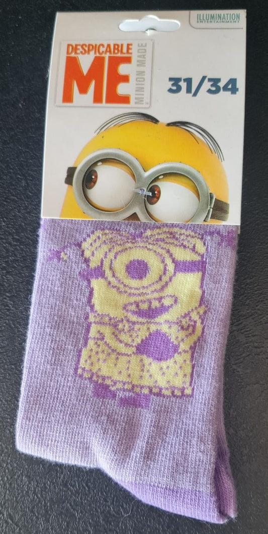 Chaussettes - Minions (Violet)