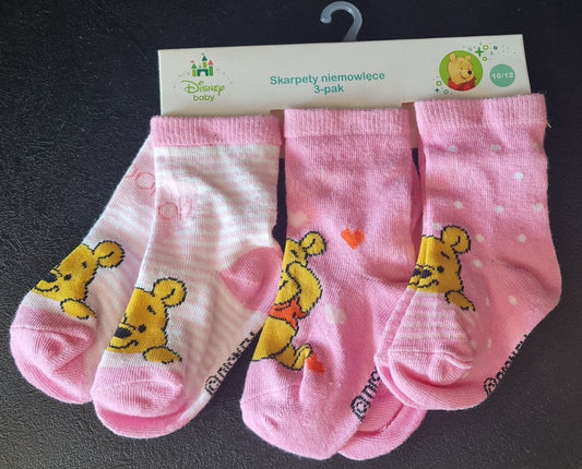 Lot de 3 Chaussettes - Winnie l'ourson