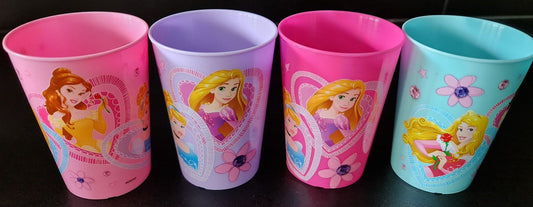 Verre plastique - Princesses Disney