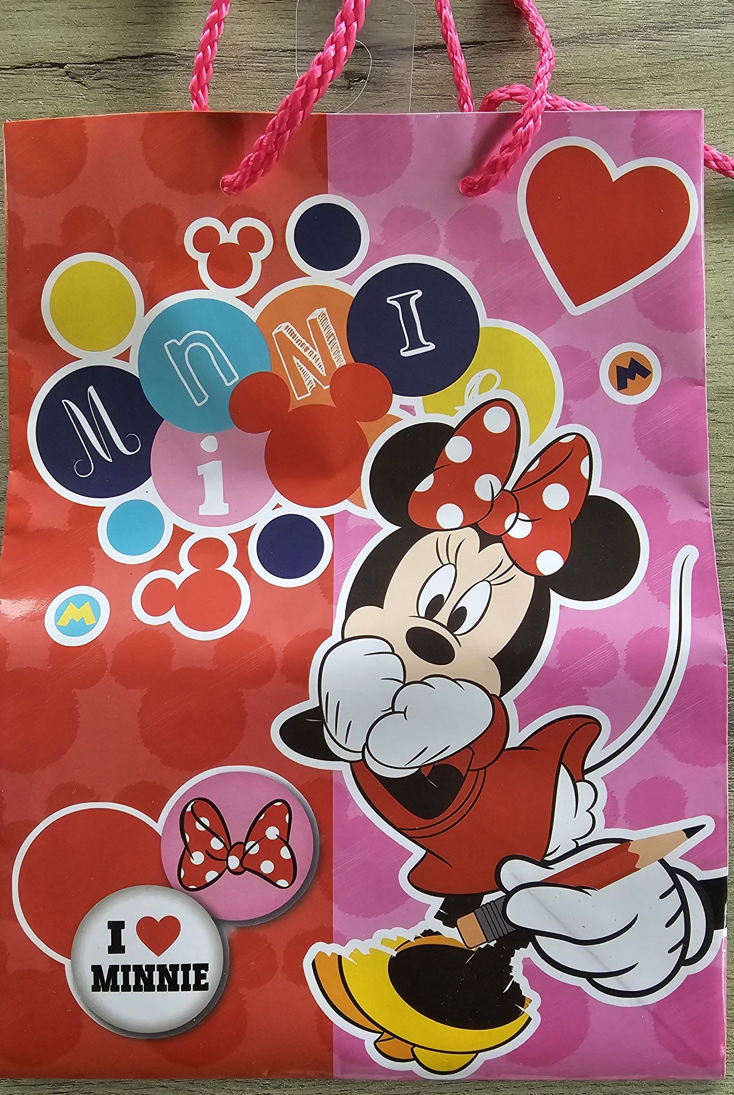 Sac Cadeau - Minnie V1 (Moyen Format)