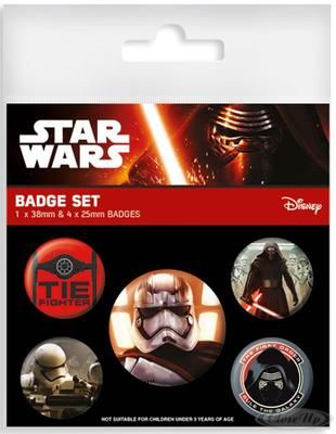 Set de 5 badges - Star Wars