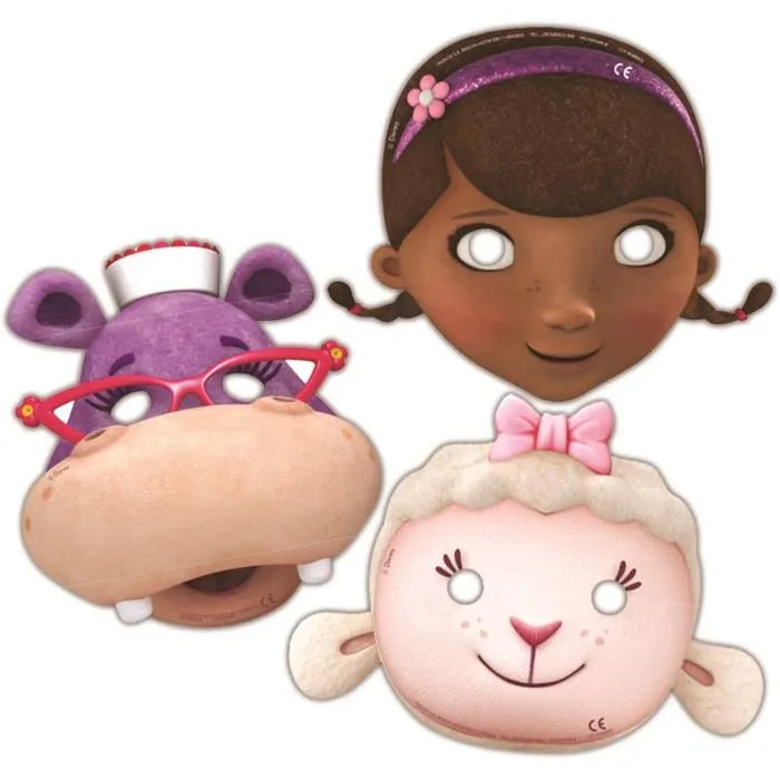 Lot de 6 Masques - Dc la peluche