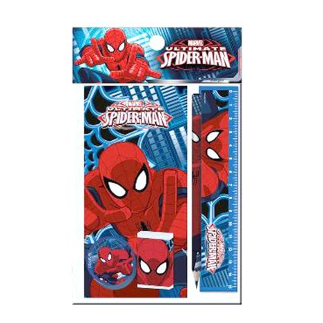 Set Papèterie 5 Pièces - Spiderman