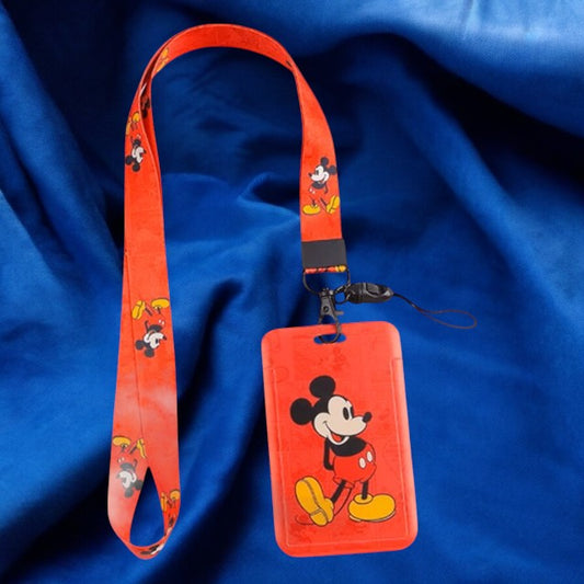 Porte Carte & Tour de cou - Mickey (V2)