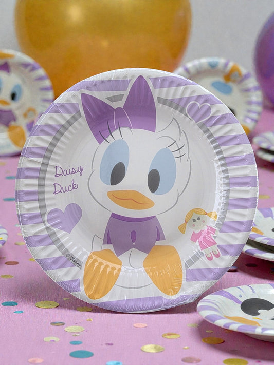 Lot de 8 Assiettes Carton - Disney Baby - Daisy