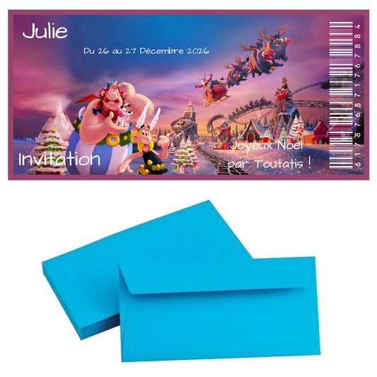 Billet Surprise - Parc Astérix (Noël)