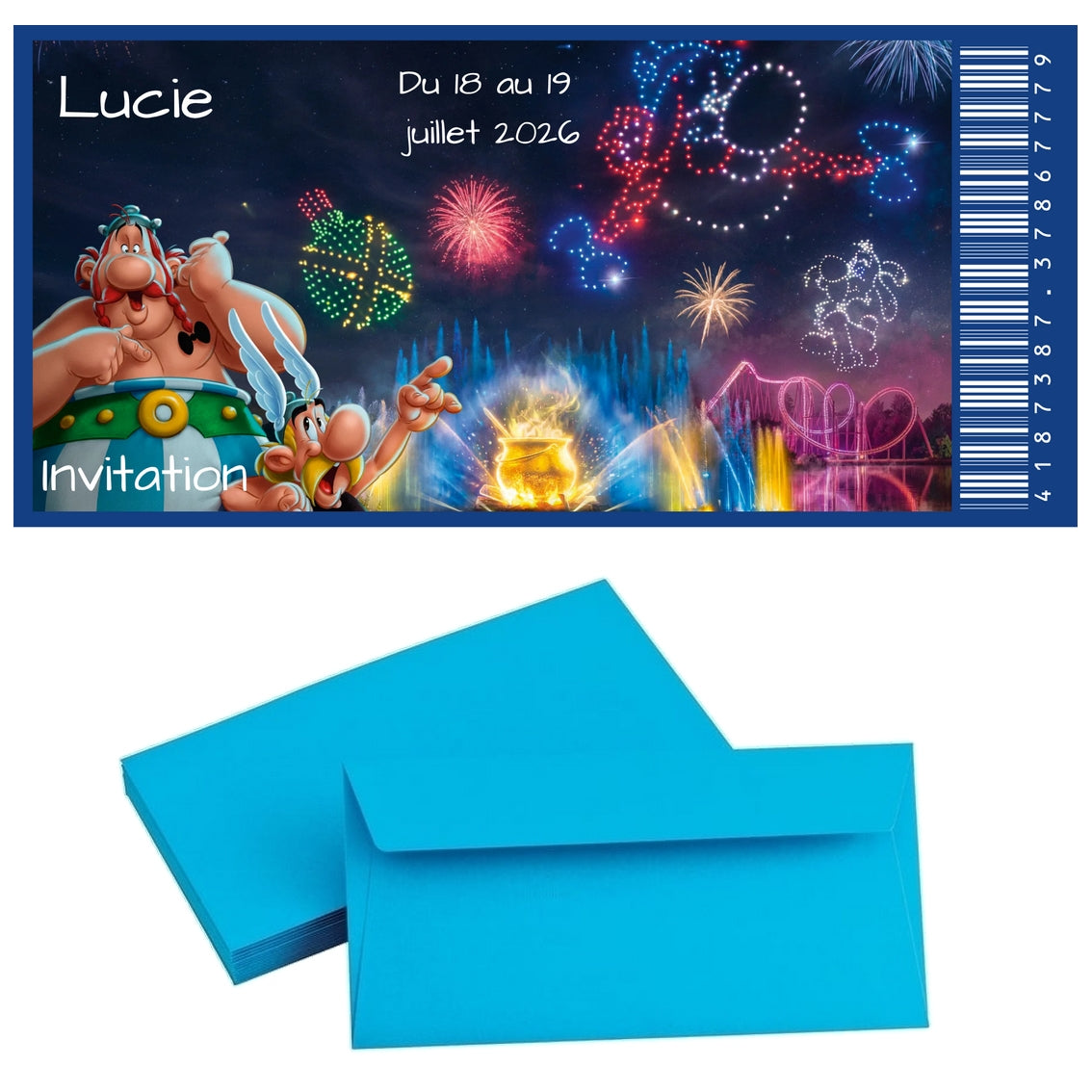 Billet Surprise - Parc Astérix (Astérix et la poussière d'étoiles)