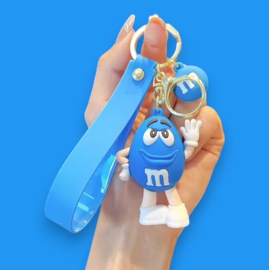 Porte Clef 3D - M&M'S (Bleu)
