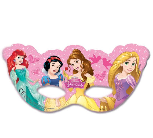 Lot de 6 Masques - Princesses Disney