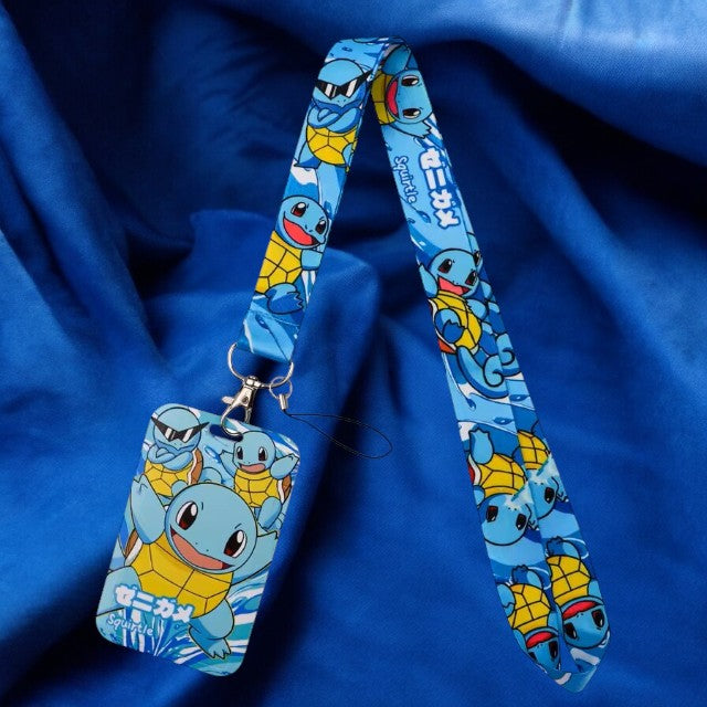 Porte Carte & Tour de cou - Pokemon (Carapuce)