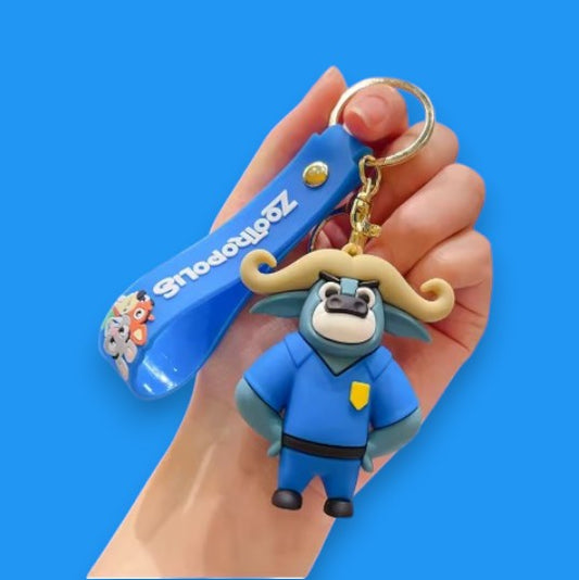 Porte Clef 3D - Zootopie (Chef bogo)