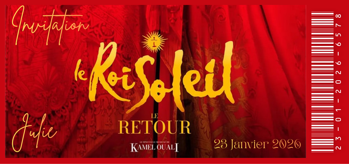 Billet Surprise - Tous concerts & Evenements