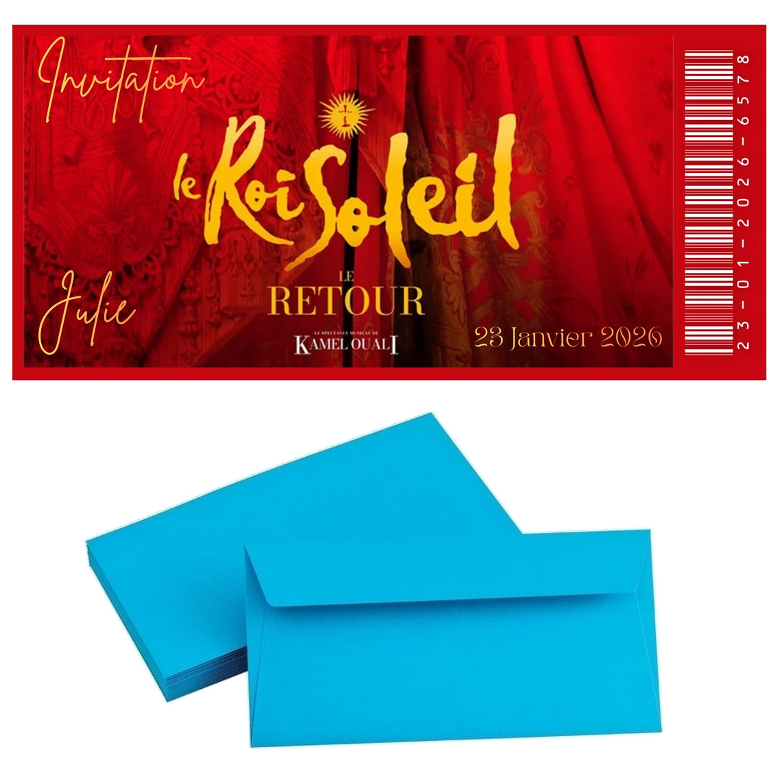 Billet Surprise - Tous concerts & Evenements