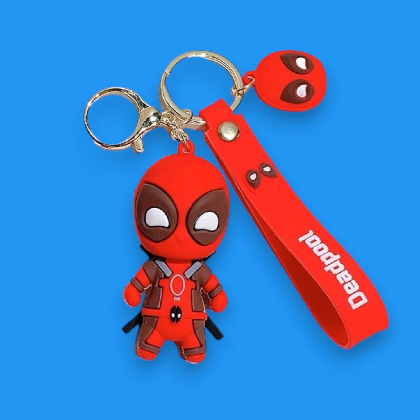 Porte Clef 3D - Marvel - Deadpool (Marron)