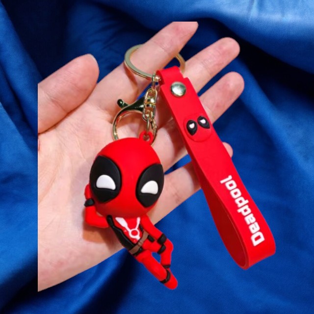 Porte Clef 3D - Marvel - Deadpool (couché)
