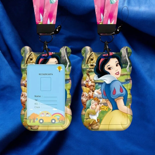 Porte Carte & Tour de cou - Disney - Blanche Neige