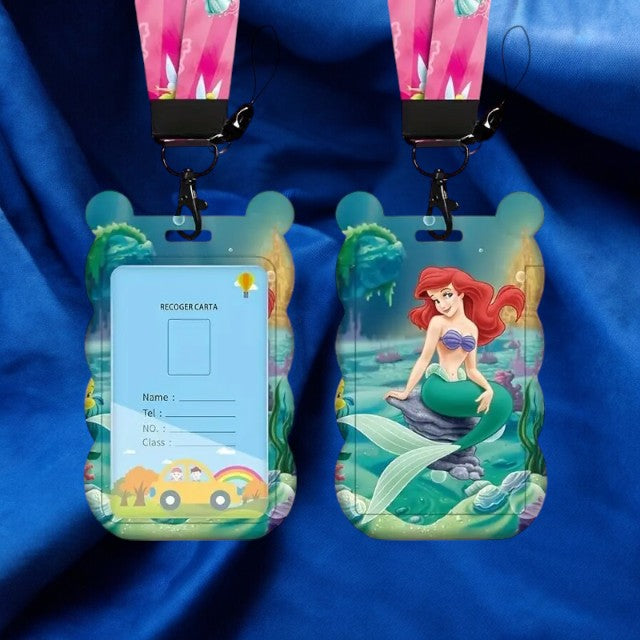 Porte Carte & Tour de cou - Disney - La petite sirène