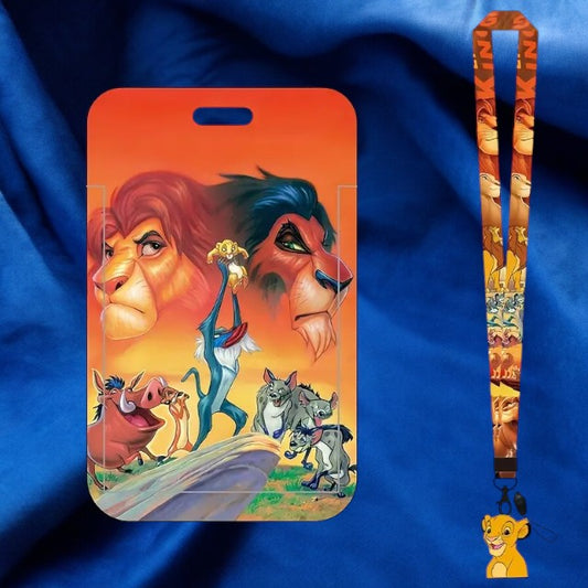 Porte Carte & Tour de cou - Disney - Le roi lion
