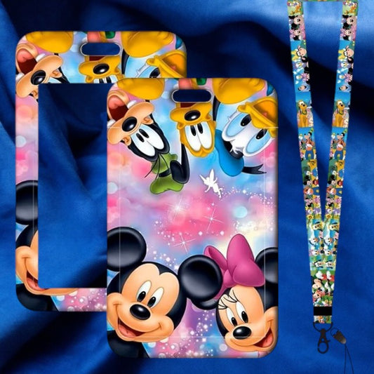 Porte Carte & Tour de cou - Disney - Mickey et ses amis