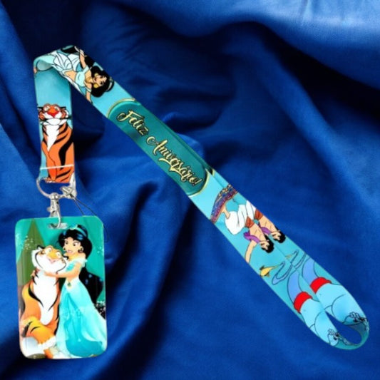 Porte Carte & Tour de cou - Disney - Jasmine