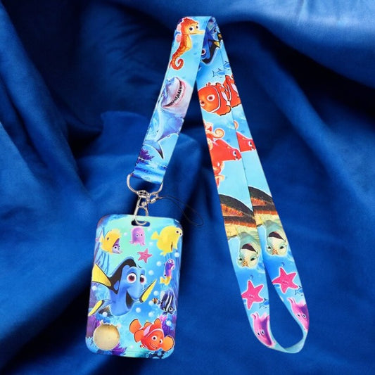 Porte Carte & Tour de cou - Disney - Némo & Dory