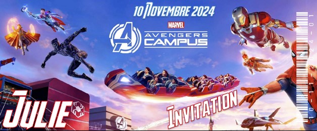 Billet Surprise - Disneyland Paris (Avengers Campus)