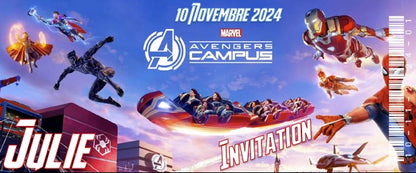 Billet Surprise - Disneyland Paris (Avengers Campus)