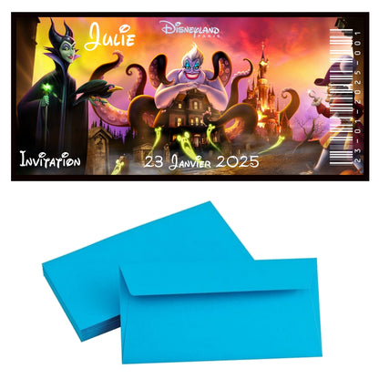 Billet Surprise - Disneyland Paris HALLOWEEN (Version 2)