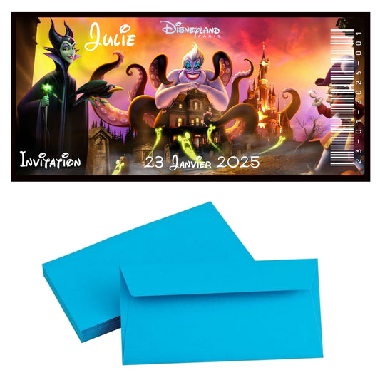 Billet Surprise - Disneyland Paris HALLOWEEN (Version 2)