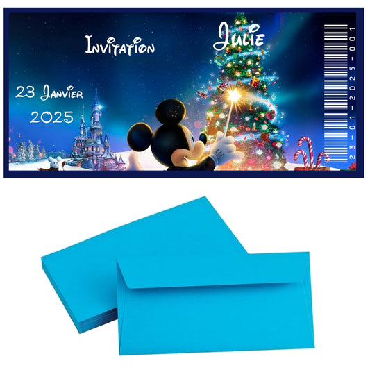 Billet Surprise - Disneyland Paris NOEL (Version 2)