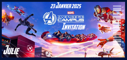 Billet Surprise - Disneyland Paris (Avengers Campus)