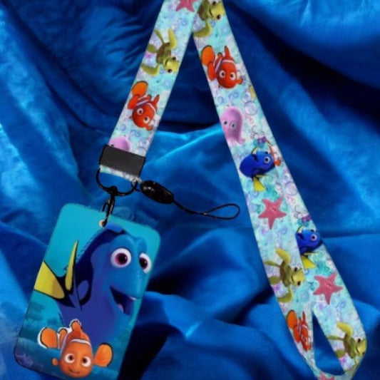 Porte Carte & Tour de cou - Disney - Némo & Dory