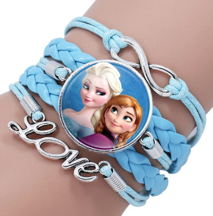 Bracelet Disney - Elsa & Anna