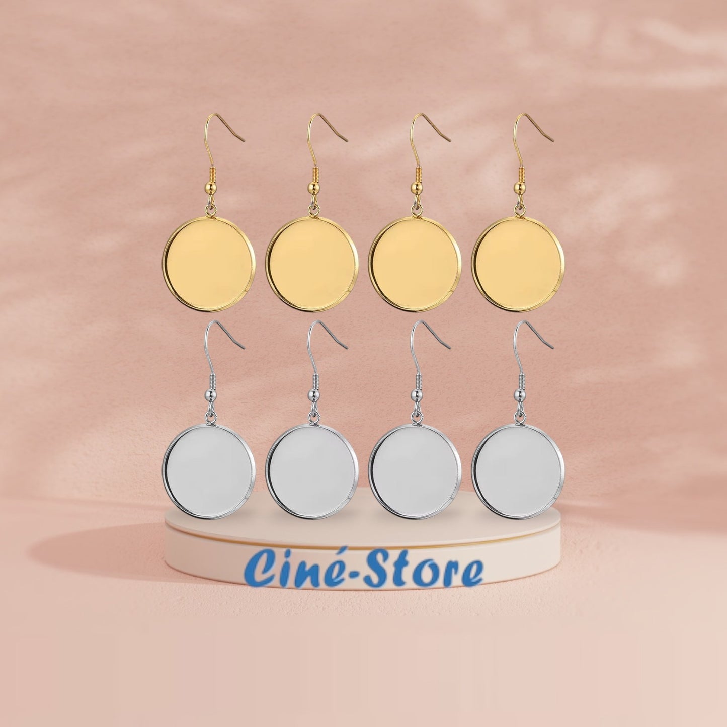 Boucles d'oreilles Ciné-Store Personnalisable