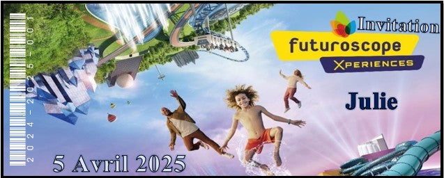 Billet Surprise - Futuroscope (V2)