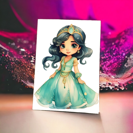 Toile Canvas - Disney Little Princesse - Jasmine