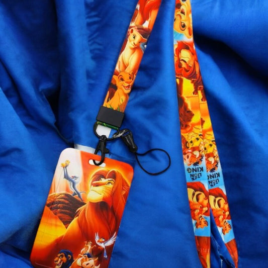 Porte Carte & Tour de cou - Disney - Le roi lion (V1)