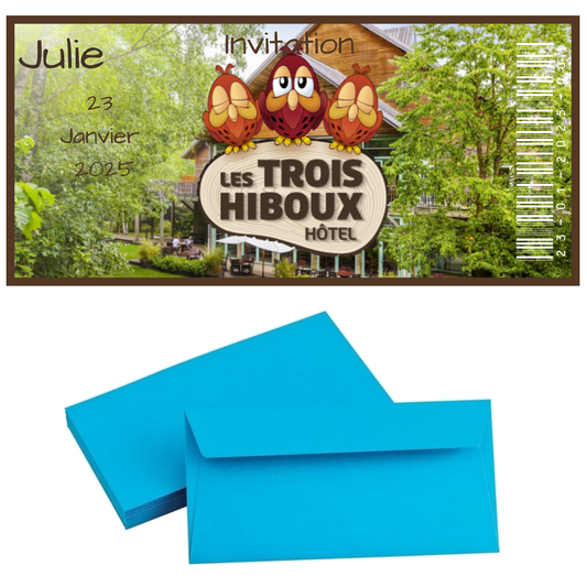 Billet Surprise - Hôtel Astérix - Les 3 Hiboux