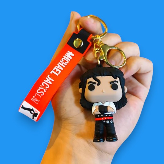 Porte Clef 3D - Michael Jackson (Bad - 1987)
