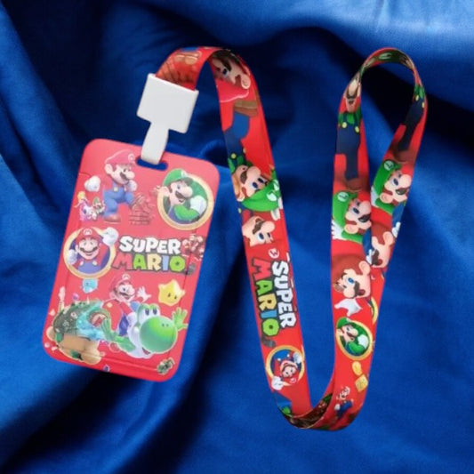 Porte Carte & Tour de cou - Super Mario (V3)