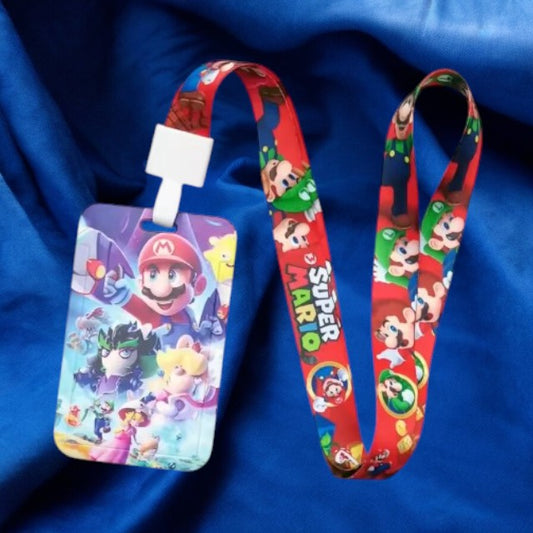Porte Carte & Tour de cou - Super Mario (V4)