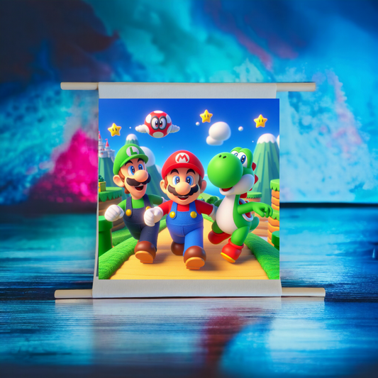 Parchemin Canvas coton - Mario et Luigi V2