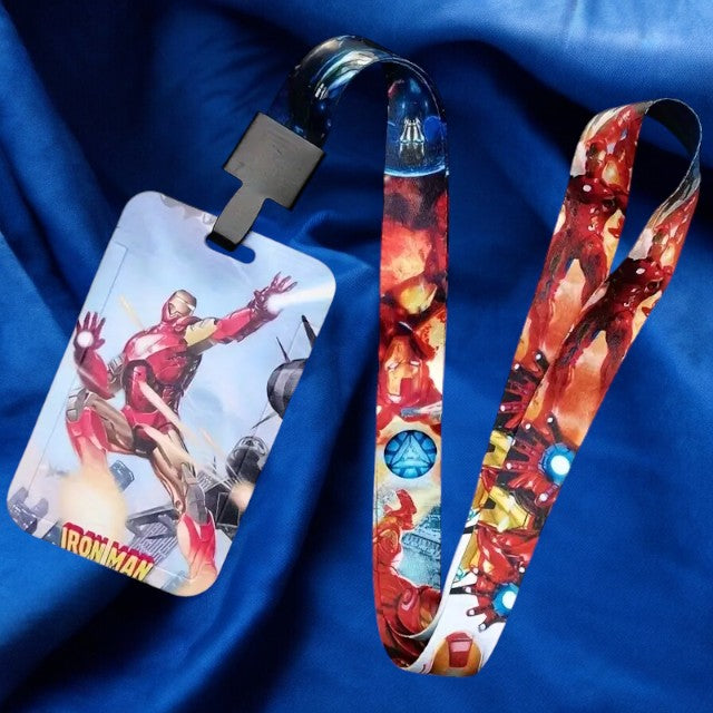 Porte Carte & Tour de cou - Marvel - Iron Man