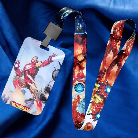 Porte Carte & Tour de cou - Marvel - Iron Man