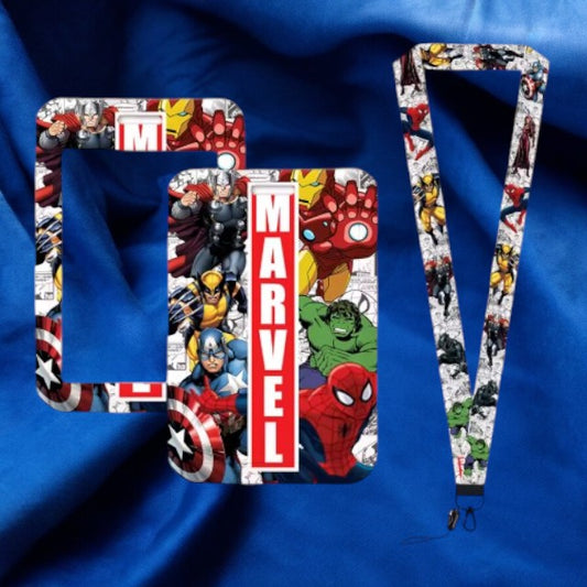 Porte Carte & Tour de cou - Marvel (V2)