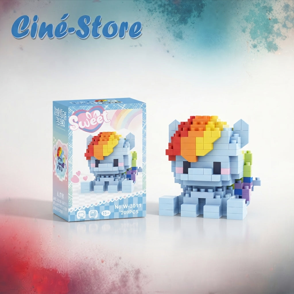 Bricks - My Little Poney (Bleu)